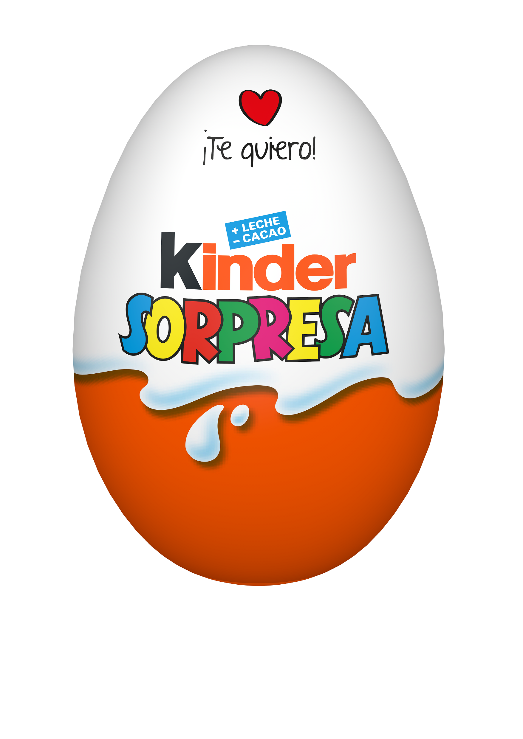 Нарисовать kinder сюрприз